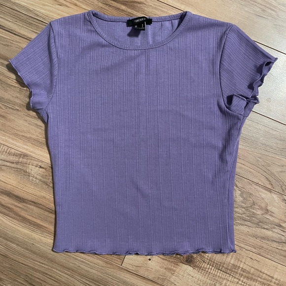 Purple crop top - Picture 1 of 1